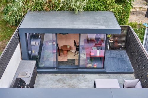 Backyard Office Construction in Bellevue